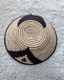 Uganda hand woven Baskets 12" - Brown / Beige - Afrilege