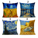 Van Gogh Masterpiece Throw Pillow Collection - Afrilege