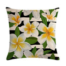 Tropical theme Floral Spring Summer Decorative Throw Pillow Covers - Afrilege
