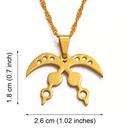 Akofena Pendant necklace - Afrilege