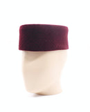 Bordeaux velvet African Kufi hat for men - Afrilege
