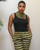 Desta Africa Print Choker necklace - Afrilege