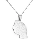 Tanzania Map Pendant Necklace - Afrilege