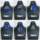 Adamma African print drop earrings - Afrilege