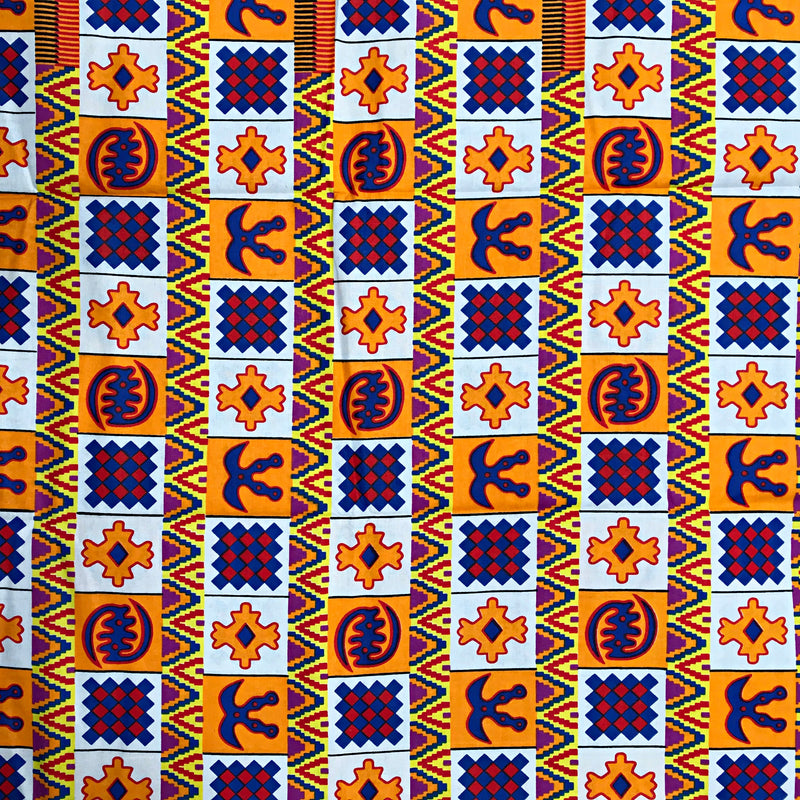 African Wax Print Fabric by the yard - Afrilege