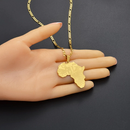 Africa map Pendant necklace - Afrilege