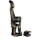 Copper & Brass Hand Carved African Statue collectibles - Afrilege
