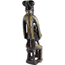 Copper & Brass Hand Carved African Statue collectibles - Afrilege