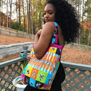 Lulu African Print shoulder bag - Afrilege