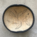 Hand-carved African Gourd Calabash Bowl - Afrilege