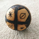 Hand-carved African Gourd Calabash Bowl - Afrilege