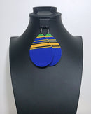 Adamma African print drop earrings - Afrilege