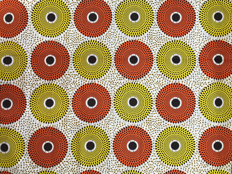 African Wax Print fabric by the yard - Afrilege