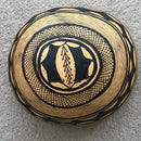 Hand-carved African Gourd Calabash Bowl - Afrilege