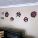 Colorful African hand woven trivets - Afrilege