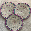 Colorful African hand woven trivets - Afrilege