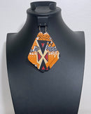 Masika African print drop earrings - Afrilege