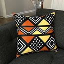 Mudcloth  African Print Decorative Pillow cushions - Afrilege