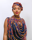 Carlita Multi Strand Rope Necklace - Afrilege