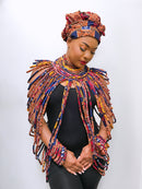 Carlita Multi Strand Rope Necklace - Afrilege