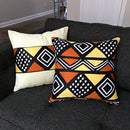 Mudcloth  African Print Decorative Pillow cushions - Afrilege