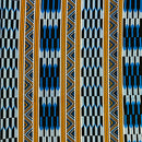 Doyin Satin Silk Kente African print fabric - Afrilege