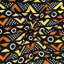 Bisi Satin Silk Mudcloth print fabric - Afrilege