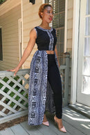 Zona Print Crop Top - Afrilege