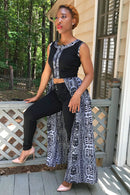 Zona Print Crop Top - Afrilege