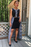 Zona Print Crop Top - Afrilege