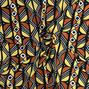 Toluwa Satin Silk Mudcloth print fabric - Afrilege