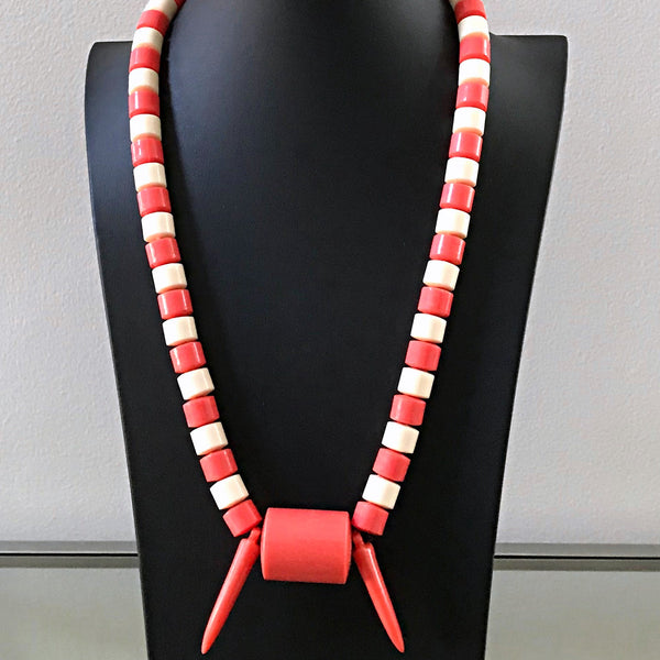 Nigerian store beaded necklace