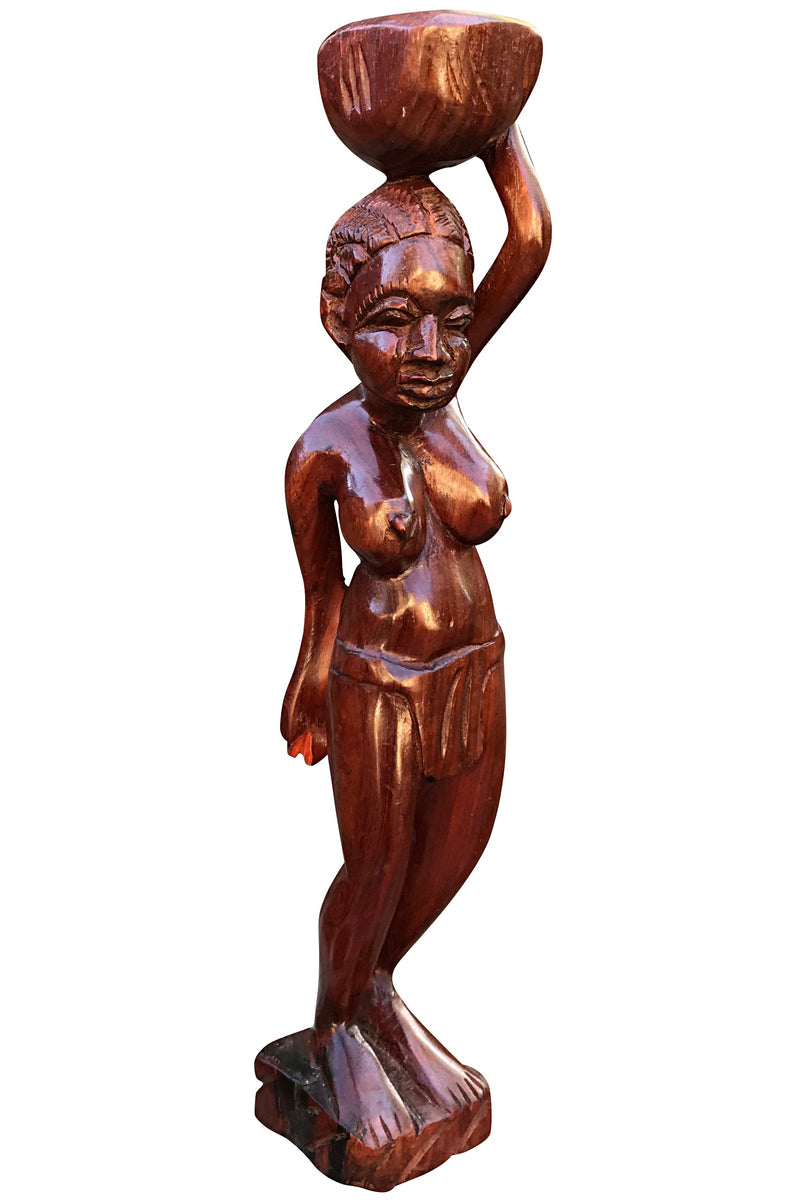 African Hand Carving statue Figurine - Afrilege