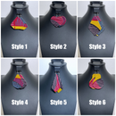 Arun African print drop earrings - Afrilege