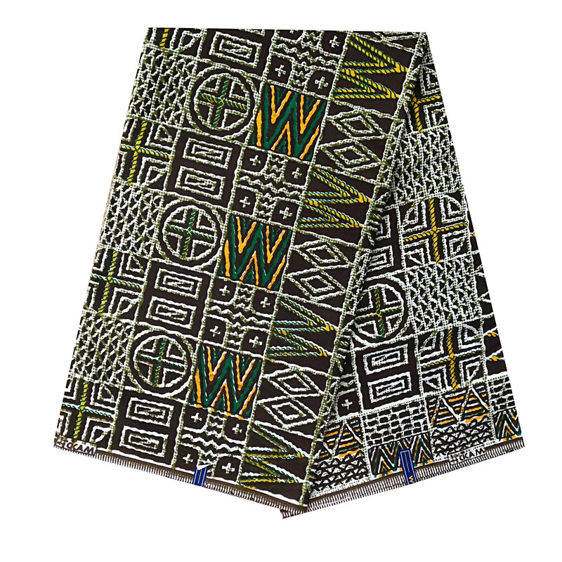 Bangangte Atoghu African Wax Print Fabric by the yard - Afrilege