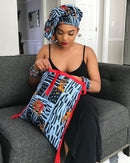 Bana African print choker necklace - Afrilege