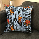 Bana Satin African Print Decorative Pillow Covers - Afrilege
