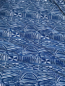 Ndop Satin Silk Atoghu Bamileke African print fabric - Afrilege
