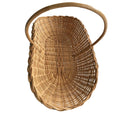 African Hand Woven Wicker Basket with handle - Afrilege