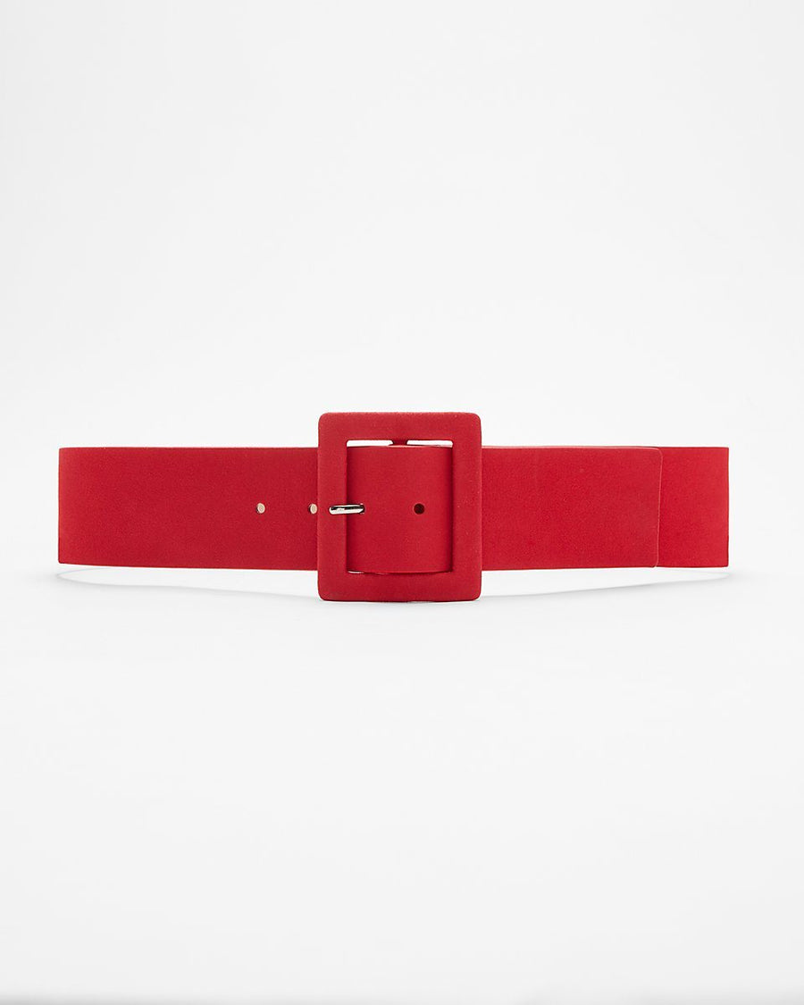 red waist belt