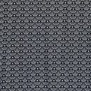 Black and White Satin Silk African print fabric ( Per Yard ) - Afrilege