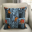 Bana Satin African Print Decorative Pillow Covers - Afrilege