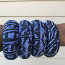 Bamileke African Print Bangle Bracelets - Afrilege