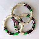 African Print Bangles Bracelets - Afrilege