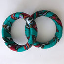 African Print Bangles Bracelets - Afrilege