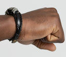 Dollar Symbol Men Leather Bracelets - Afrilege