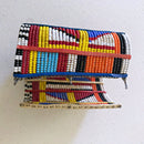 Maasai beaded Cuff bracelet - Afrilege