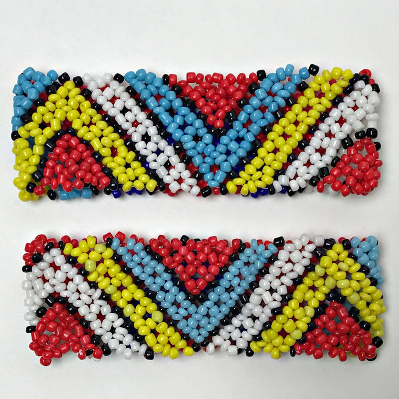 Masai Beaded Zulu Elastic Bracelet - Afrilege