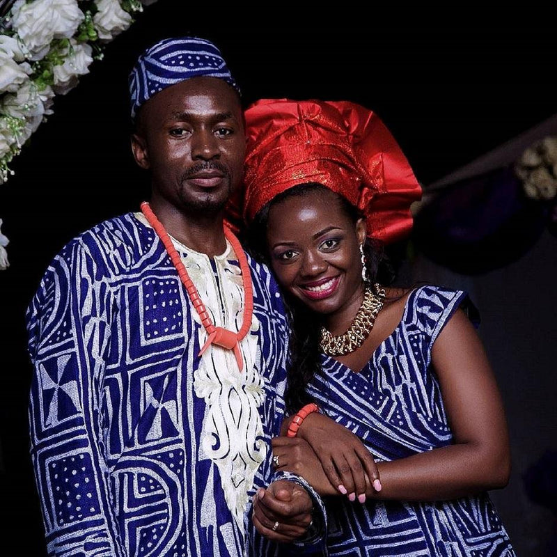 Unisex Beaded Nigerian Igbo Wedding Bracelets - Afrilege