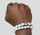 Skulls head Bracelets for Men - Afrilege
